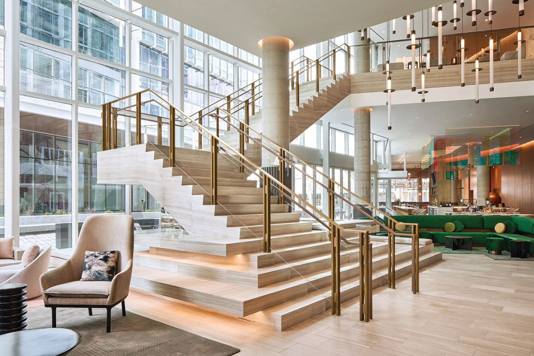 Hotel lobby