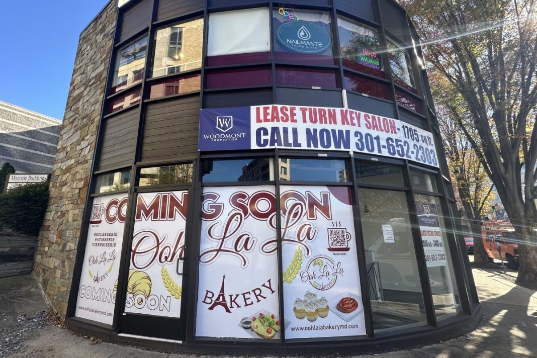 Building with storefront sign that says 