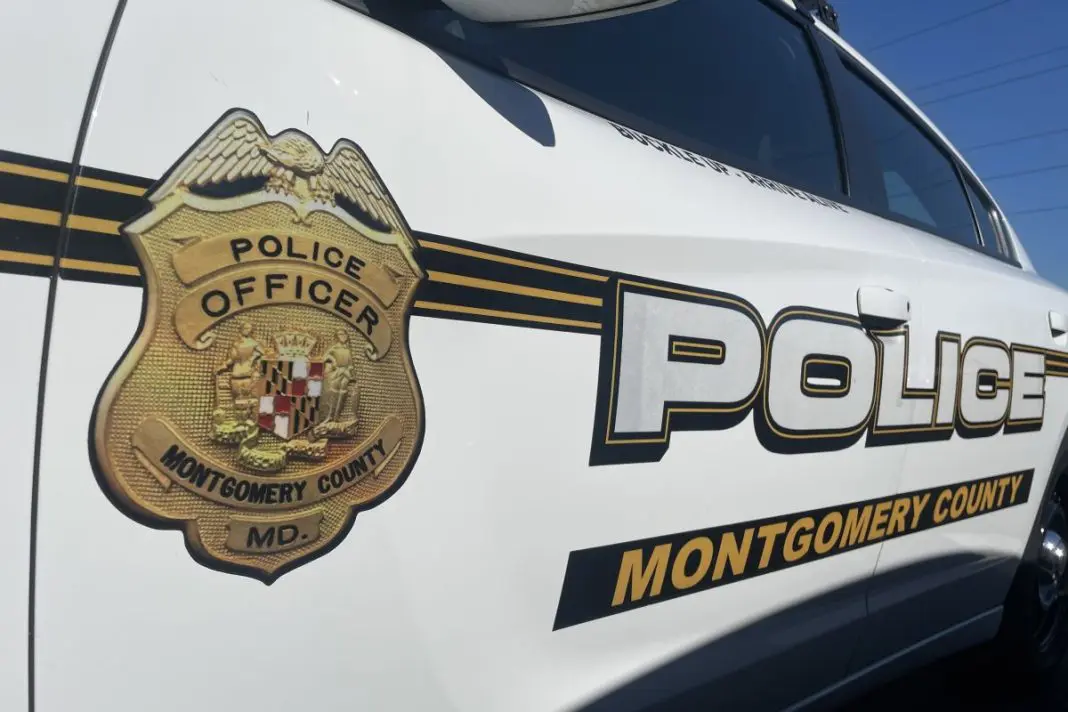 The side of a Montgomery County Department of Police cruiser
