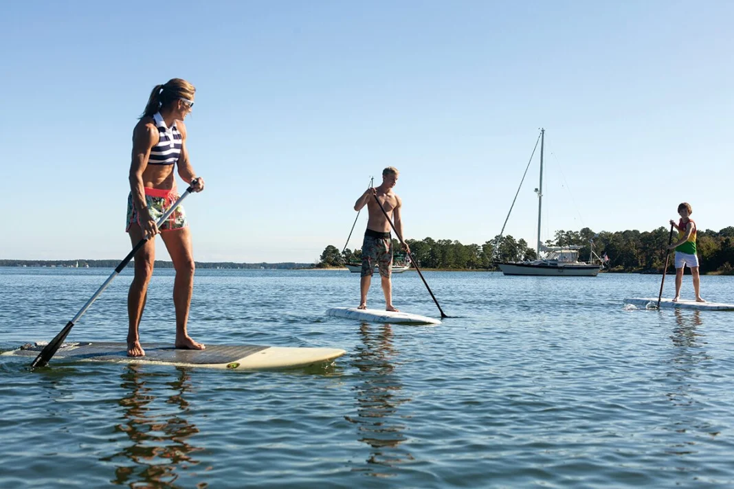Paddleboarding on Virginia’s rivers
