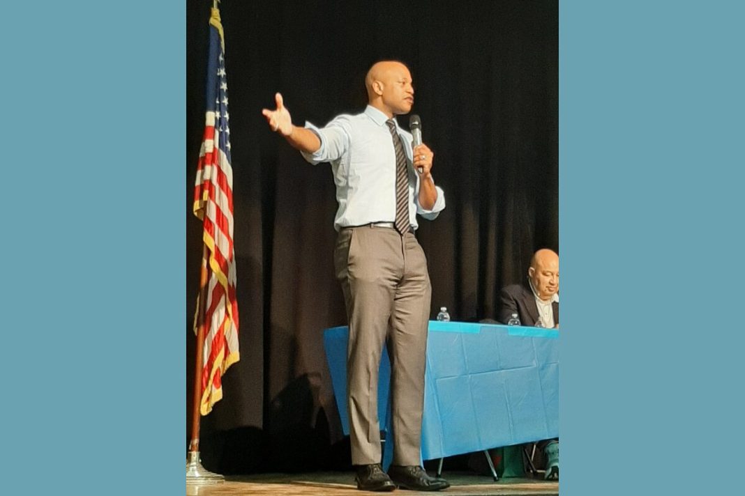 Wes Moore speaking